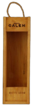 Dřevěná krabička Cálem dárková pro 1 láhev 0,75 l