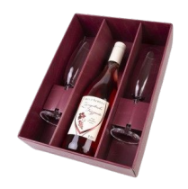 Set Frankovka rosé Frizzante + 2 skleničky