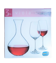 Set Viola 2 sklenice + karafa
